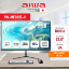 Ảnh của Màn hình máy tính Aiwa 24inch VA FullHD 100Hz - AW-MF2427-V chân V hiện đại, gọn gàng.